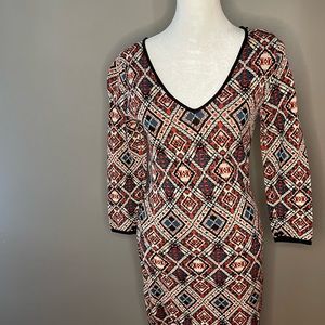 Gorgeous fitted knit dress. Great for all occasions